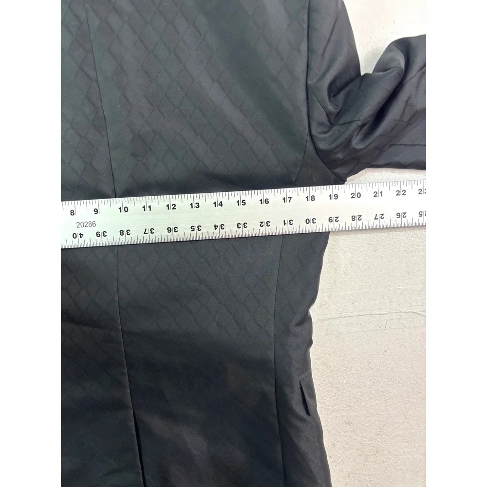 NEW Express 36R Slim Tuxedo Jacket tux‎ shawl satin diamond pattern formal black